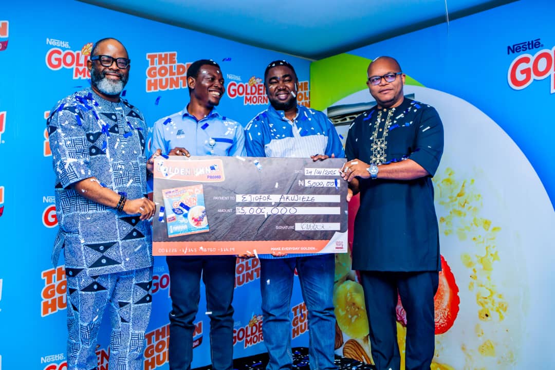 Plateau Grocery Seller Wins ₦5 Million, As Golden Morn Golden Hunt Rewards Nigerians